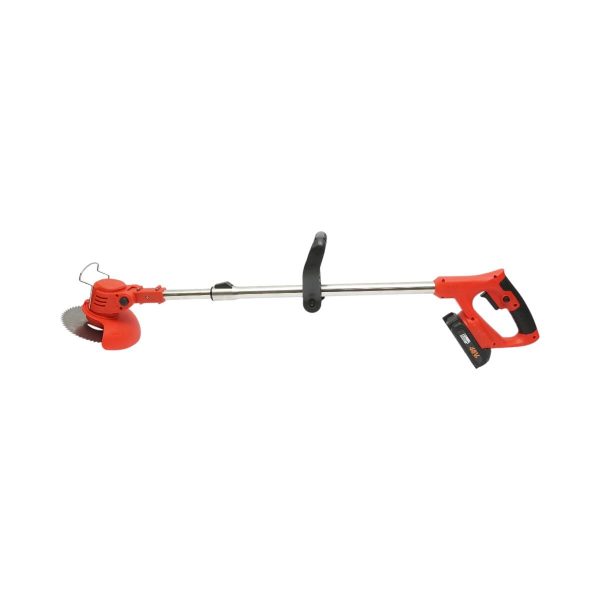 Motocoasa, trimmer, pentru tuns iarba, electric, cu acumulator 48V Litiu, 6000 mAh, incarcator si accesorii