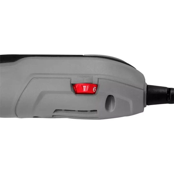 Multifunctional cu vibratii, 250 W, cu accesorii, geanta, Graphite