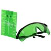 Nivela laser, verde, 360°, 3x3D, 20V Li-ion (acumulator neinclus), cu suport magnetic, geanta, ochelari, placa tinta, 50 m, Worcraft