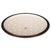 Oala de fonta emailata cu capac, maner din inox, lingura de lemn, rosie, 4 L, Magic Home