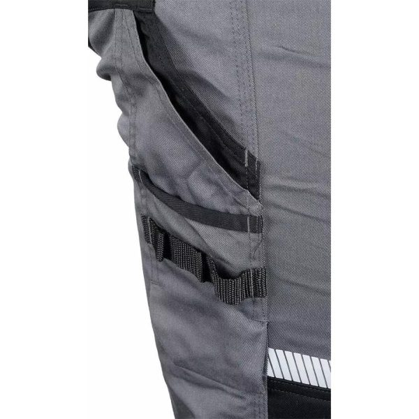 Pantaloni de lucru, bumbac, poliester, intariri genunchi, model Mix&Match, gri, marimea L/52, NEO