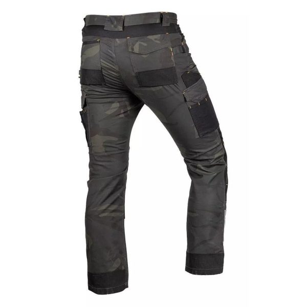 Pantaloni de lucru, poliester, bumbac, model Mix&Match, camuflaj verde inchis, marimea L/52
