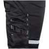Pantaloni de lucru, bumbac, poliester, intariri genunchi, model Mix&Match, negru, marimea M/50