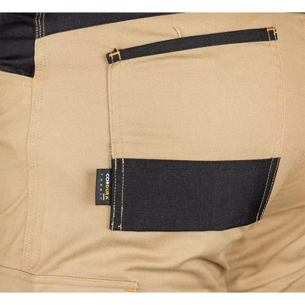 Pantaloni de lucru, poliester, bumbac, intariri genunchi, model Mix&Match, bej, marimea L/52, NEO
