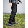 Pantaloni de lucru, bumbac, poliester, intariri genunchi, model Mix&Match, negru, marimea L/52