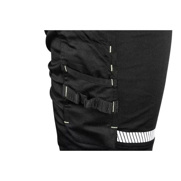 Pantaloni de lucru, reflectorizanti, negru si galben, model Hi-Vis, marimea S/48, NEO