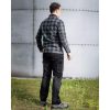 Pantaloni de lucru, bumbac, poliester, intariri genunchi, model Mix&Match, negru, marimea L/52