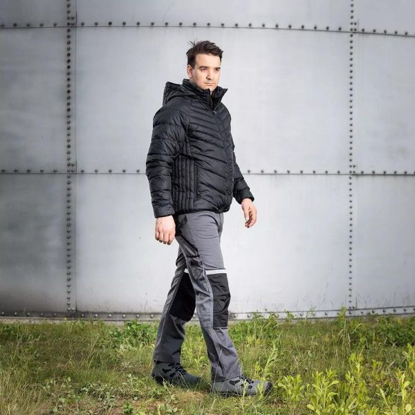Pantaloni de lucru, bumbac, poliester, intariri genunchi, model Mix&Match, gri, marimea S/48, NEO