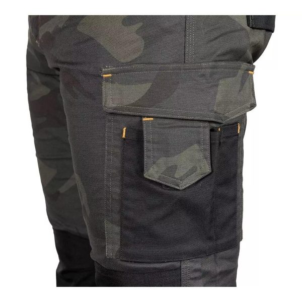 Pantaloni de lucru, poliester, bumbac, model Mix&Match, camuflaj verde inchis, marimea XXL/56