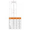 Pantaloni de lucru slim fit, cu curea, model HD, marimea XL/54, NEO