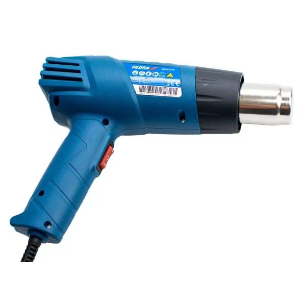 Pistol cu aer cald, 1000-2000 W, 2 moduri, Dedra