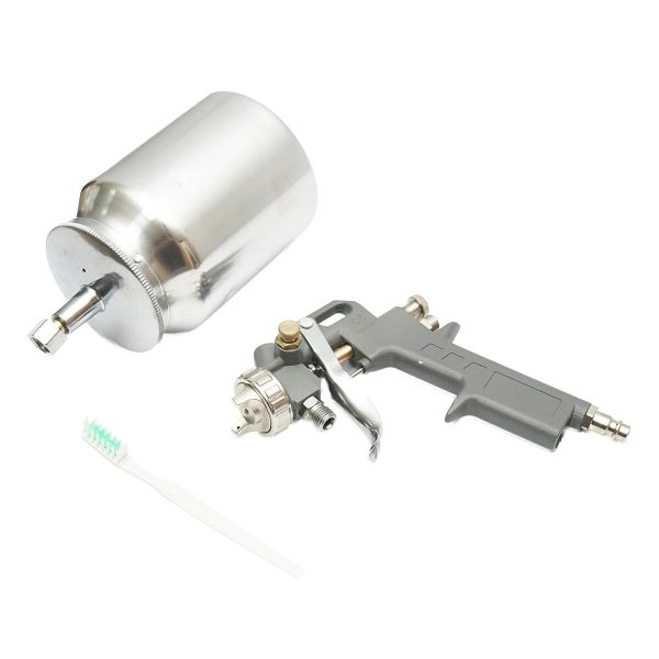 Pistol de vopsit cu aer comprimat, vas inferior, inox, 3 bar, 1 L, 1.5 mm, Breckner Germany