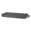 Placa gratar, fonta, dreptunghiulara, 2 fete, 50.5x23.5 cm, MagicHome