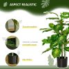 Planta artificiala cu ghiveci, verde, 95 cm