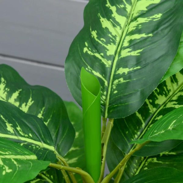 Planta artificiala cu ghiveci, verde, 95 cm