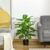 Planta artificiala cu ghiveci, verde, 95 cm