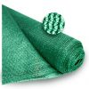 Plasa de umbrire, 80 g/mp, grad de umbrire 85%, verde, 20x1.5 m, cu 50 de coliere pentru montare, 150x2.5 mm