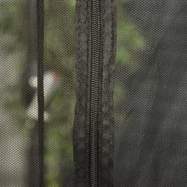 Plasa tantari, muste si alte insecte, pentru umbrela de gradina, material Oxford, negru, 300×230 cm