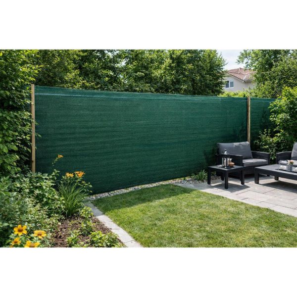 Plasa de umbrire, HDPE, UV, 230 g/mp, grad umbrire 95%, verde, 1.2x25 m, Strend Pro