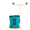 Pulverizator gradina, pompa de stropit, vermorel, Detoolz, electric, pentru spate, cu acumulator 8 Ah, accesorii, 12 L