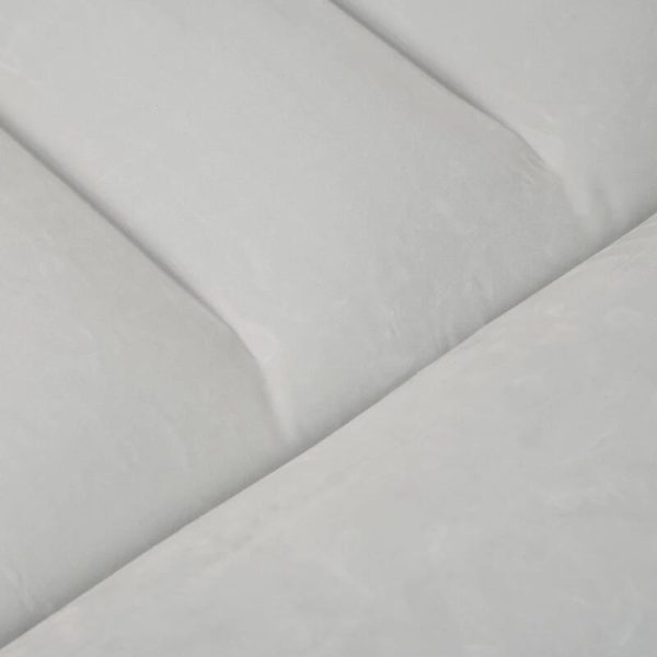 Saltea camping, 2 persoane, gonflabila, cu pompa electrica incorporata, 220-240 V, PVC, gri si negru, 203x152x30 cm