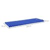 Saltea camping, gonflabila, cu pompa incorporata, impermeabila, plastic 190T, albastru, 195x70x10 cm