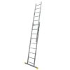 Scara aluminiu, Metalkas, 2 tronsoane, 9 trepte, max 150 kg, 2.4-3.7 m