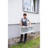 Scara aluminiu, multifunctionala, rabatabila, 4 tronsoane, 4 trepte, max 125 kg, 1.18-4.46 m