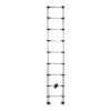 Scara aluminiu telescopica, Drabest, 9 trepte, max 125 kg, 0.88-2.6 m