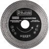 Set 2 discuri diamantate turbo, subtire, dublu segmentat, placi ceramice, taiere umeda si uscata, 115 mm/22.23 mm, Richmann Exclusive