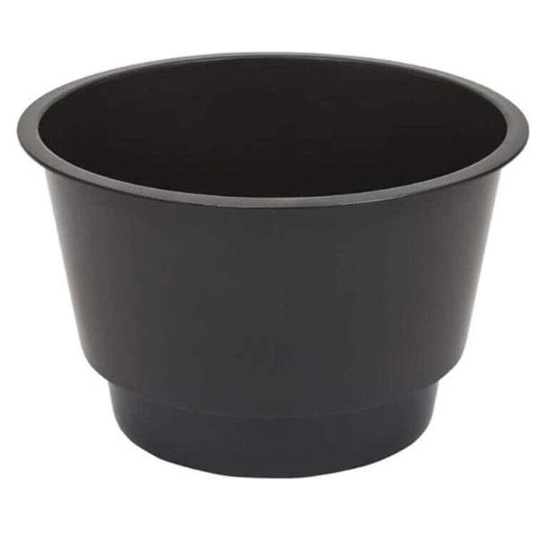 Set 2 ghivece de flori, Matuba Slim, rotunde, inalte, 40×78 cm, alb, Prosperplast