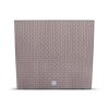Set 2 jardiniere decorative, imitatie ratan, cafeniu, 58x18x49.8 cm, Rato Case