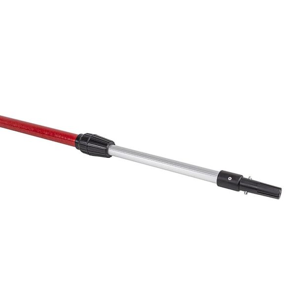Set gletiera profesionala, inox, 40 cm x 0.3 mm, adaptor, maner prelungitor 0.73-1.2 m, Lanoliv