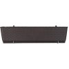Set 4 jardiniere decorative cu suport metalic, Prosperplast, imitatie ratan, maro, 49.2×17.2×17.4 cm