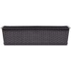 Set 4 jardiniere decorative, maro, 68.5x17.3x15 cm, Ratolla Case P