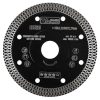 Set 10 discuri diamantate turbo subtire, placi ceramice, taiere umeda si uscata, 115 mm/22.23 mm, Richmann Exclusive