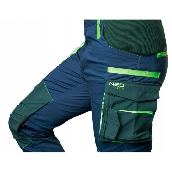 Set imbracaminte de protectie, model Premium, bumbac/poliester/elastan, bleumarin, marime M/50, NEO