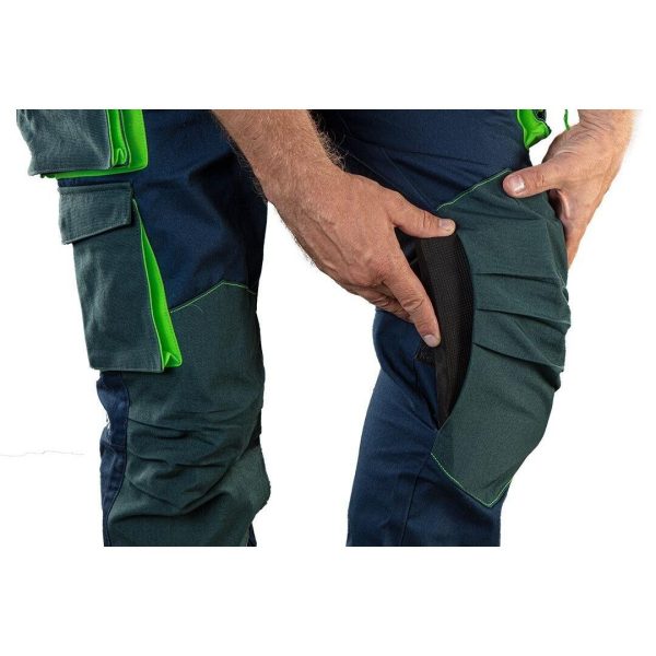 Set imbracaminte de protectie, model Premium, bumbac/poliester/elastan, bleumarin, marime XXL/56, NEO