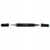Set markere/carioci, 2 capete diferite, cu geanta, diverse culori, 80 buc, Maaleo