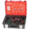 Nivela laser, verde, 360°, 3x3D, 20V Li-ion, cu suport magnetic, acumulator, incarcator, geanta, ochelari, placa tinta, 50 m, Worcraft