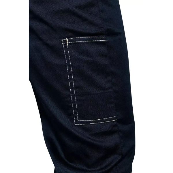 Pantaloni de lucru cu pieptar, salopeta, jacheta, bleumarin, model Twill, marimea XL, NEO