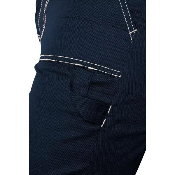 Pantaloni de lucru cu pieptar, salopeta, jacheta, bleumarin, model Twill, marimea XL, NEO