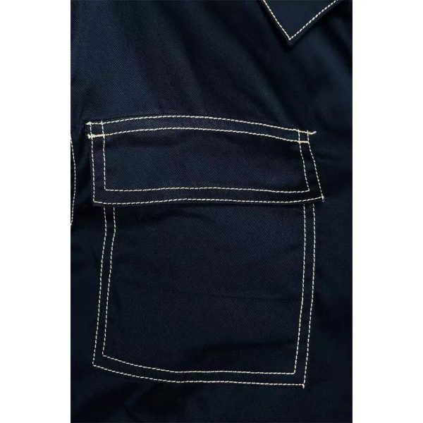 Pantaloni de lucru cu pieptar, salopeta, jacheta, bleumarin, model Twill, marimea XL, NEO