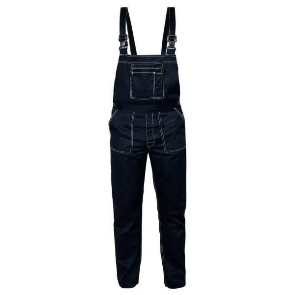Pantaloni de lucru cu pieptar, salopeta, jacheta, bleumarin, model Twill, marimea XL, NEO