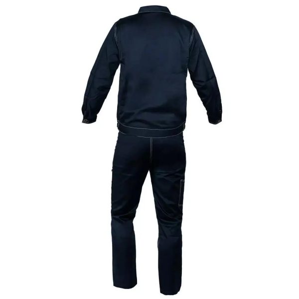 Pantaloni de lucru cu pieptar, salopeta, jacheta, bleumarin, model Twill, marimea XL, NEO