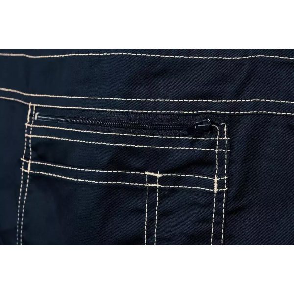 Pantaloni de lucru cu pieptar, salopeta, jacheta, bleumarin, model Twill, marimea XL, NEO