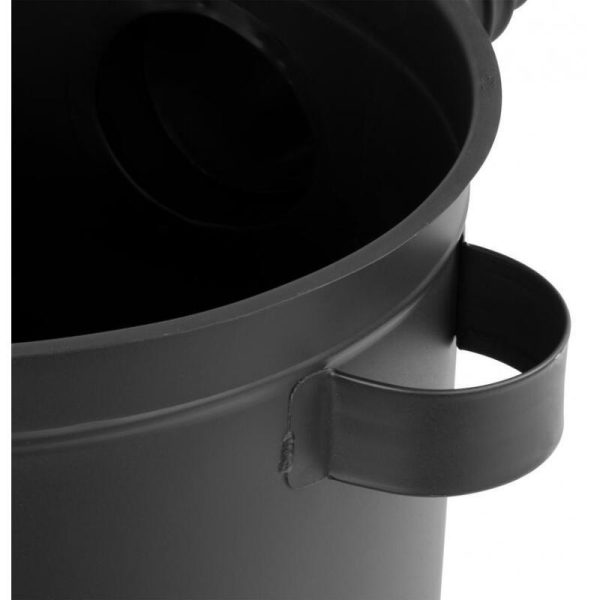 Set soba cu ceaun/tuci, cu burlane, 36 cm, ceaun de 13 L, polonic, lingura de lemn, Artool
