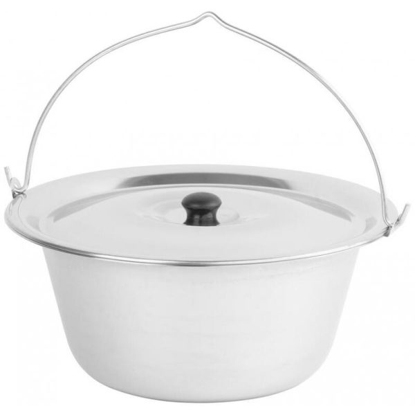 Set soba cu ceaun/tuci, cu burlane, 36 cm, ceaun de 13 L, polonic, lingura de lemn, Artool