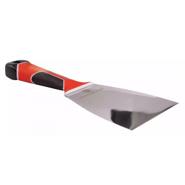 Spaclu inox, maner tricomponent, 10 cm, Olejnik