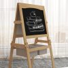 Tabla tip sevalet pentru desen/pictura, cu 2 fete, 3 in 1, 2 compartimente, 58x50.5x109 cm